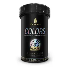 Ração Colors Black Line Flakes Poytara 10g Flocos