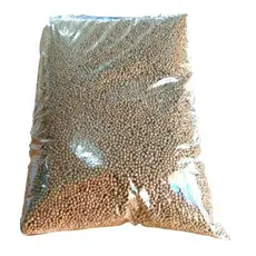 Ração Para Peixes Guabi P-40 2 a 3mm a Granel Alevinos Massa P/ Pesca