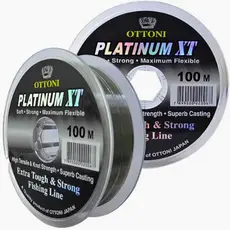 Linha De Pesca Platinum Xt 100m Monofilamento Resistente