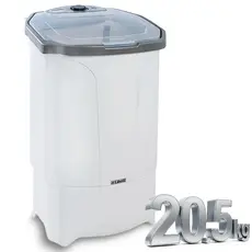 lavadora Tanquinho 20Kg Elétrica Libell Lavagem Por Turbilhonamento Maquina Tampa Branca 127V 220V