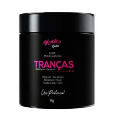 cera Modeladora Tranças Incolor Cabelo Box Braid Baby Hair Nagô Boxeadora Baby Hair low Poo 1kg monster barber !