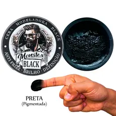 cera modeladora Escurecedora Cabelo E Barba 120g !