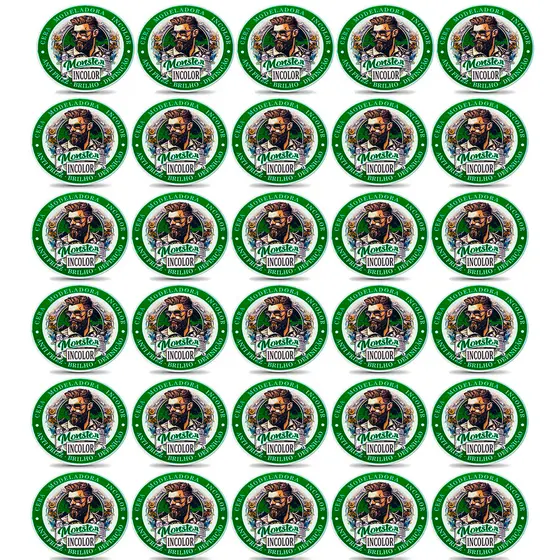 30 cera Modeladora Incolor Ultra Fixação 120g Monster barber