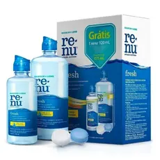 Kit Renu Fresh Solução Multiuso 355 +125 ml + Estojo Grátis