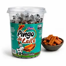 Doce Pingo De Leite Pote 500g Com 50 Unidades Paluti Festa Infantil Lembrancinha