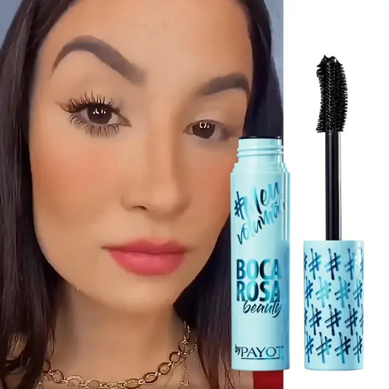 Máscara de Cílios Meu Volumão Boca Beauty Rosa by Payot Volume cor Preta