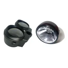 Duo Carcaças Painel Honda Logo + Farol Completo  Cg Fan 125 2005 2006 2007 2008 2009 2010 2011 2012 2013