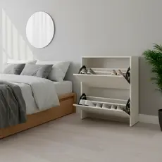 Sapateira com 2 Portas Multiuso Organizadora Para Quarto e Closet quarto