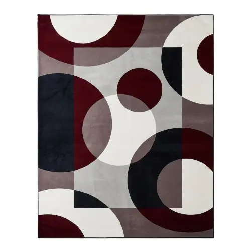 Tapete Sala Veludo Estampado Flannel 2,00x1,50 Metros Promoção