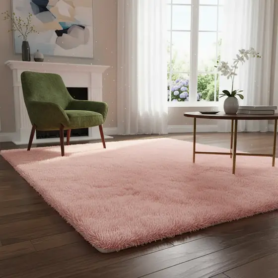 Tapete Peludo, Felpudo De Sala Ou Quarto Luxo  2,00 X 1,50