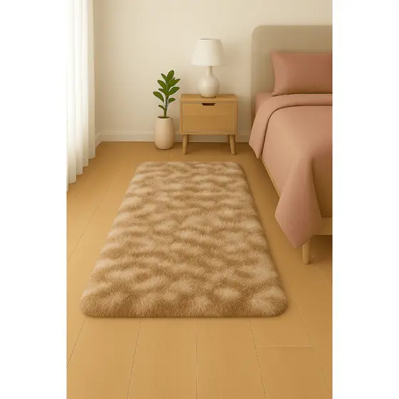 Tapete Felpuda 2m x 1,5m/ 1,5m x 1m / 2m X 60cm / 1m X 60cm / 60X40 Beira de Cama Peludo Shaggy