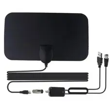 Antena Digital Amplificador de Sinal Placa Interna Ativa Para Tv Com Extensor Frequência HDTV UHF 4K