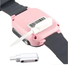 Carregador Para Smartwatch Relógio Infantil K22, Q12, Q15, Q19, S12 e S2 2 Pinos 7,62mm
