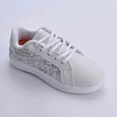 Tênis Kidy Hype Infantil Branco Com Caderno P/ Colorir