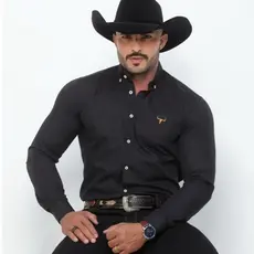Camisa Country Premium Xadrez Lisa Envio Imediato Super Oferta Manga Longa de