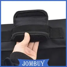 [Jombuy] Alça De Bagagem De Tecido Oxford Envoltório Preto Etiquetas Acessórias Multifuncionais Identificadores Reutiliz