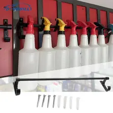 [Dovewill] Rack De Armazenamento De Garrafas De Spray Ferramentas De Lavagem De Carro Uso Conveniente Limpeza Automática