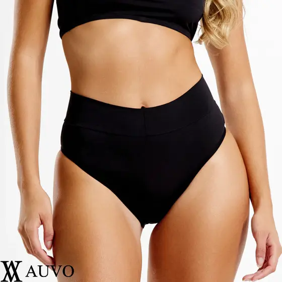Kit 4 Calcinhas Femininas Cós Alto Cintura Alta Conforto Microfibra