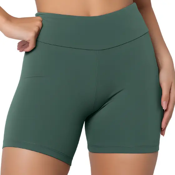 Short Fitness Academia Poliamida sem transparência Não Mostra Calcinha