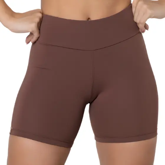 Short Fitness Esportivo Feminino Poliamida Cores on the rise Verão Inverno