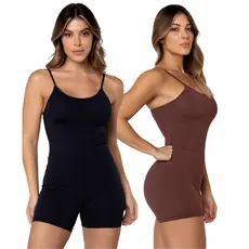 Kit 2 Macaquinhos Poliamida Tecido Blackout Sem transparência Cores Verão Inverno
