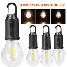 Lâmpada Recarregável Luminária Led Portátil Vintage Lanterna De Emergência Acampamento Trilha