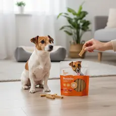 Petisco Boninho Papaya Pets Carne Raças Pequenas 225g 10un