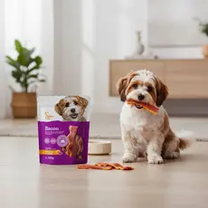 Petisco Biscoito Cachorro Bacon com Queijo 100g Papaya Pets