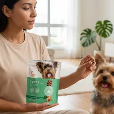 Petisco Natural  Cães Papaya Pets Detox Abacaxi Maçã 300g