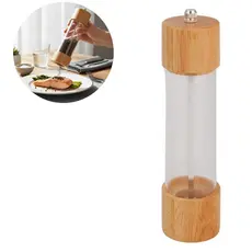 Moedor Pimenta Ou Sal Grosso Triturador Temperos Manual