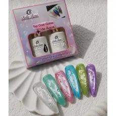 Esmalte Top Coalt Gotas de Água Bella Rosa