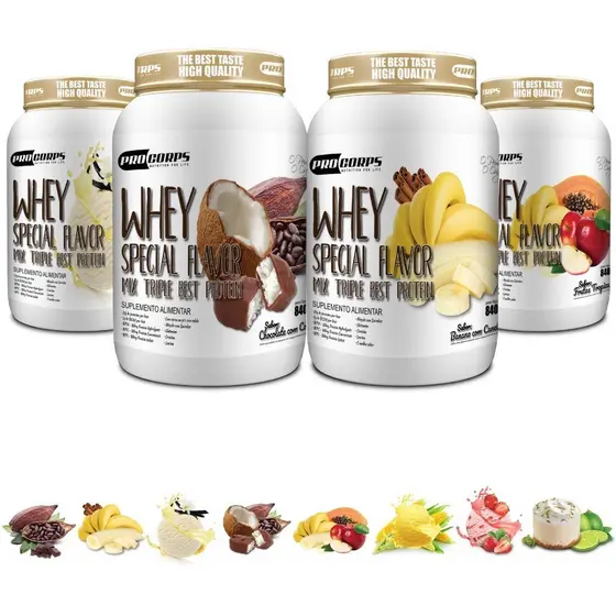4 - Whey Protein 3w Special Flavor -  -