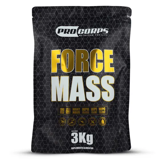 Energia e Ganho de Peso: Suplemento Hipercalórico 3kg Refil Pro Corps