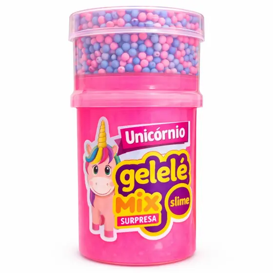 Slime Diversas Cores Gelelé para Crianças Unidade ou Kit  – Colorido com Brinde Surpresa