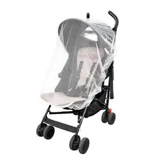 Mosquiteiro Tela Protetora para Carrinho e Bebê Conforto Proteção contra Insetos Avulso 120cm x 120cm