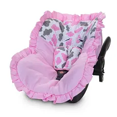 Capa de Bebê Conforto com Protetor de Cinto Nuvem Rosa e Nuvem Azul Todos modelos e marcas Menino Menina