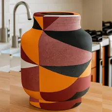 Capa para Botijão de Gás 13 kg cóta Universal Multiuso Decoração Casa Cozinha Fogão Laço Malha
