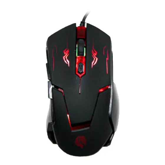 Mouse Gamer Led 2400dpi para PC e notebook