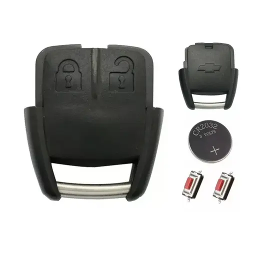 Kit Capa Chave Gm Astra/corsa/celta/prisma/agile/vectra/s10 Bateria e Botões