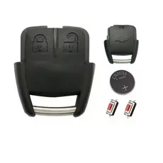 Kit Capa Chave Gm Astra/corsa/celta/prisma/agile/vectra/s10 Bateria e Botões