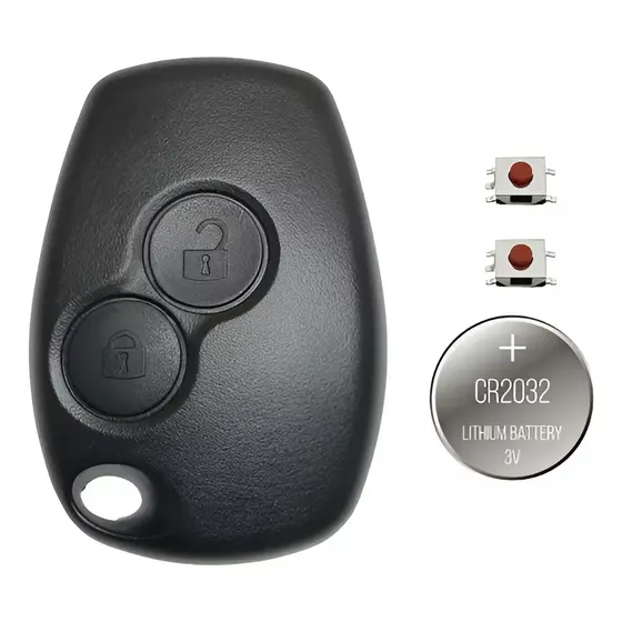 Kit Capa Chave Renault Sandero Loga Duster Novo Clio