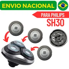 Lamina de Reposição SH30 para Barbeadores das Séries 1000, 2000, 3000, S738, SH50, S510, S511
