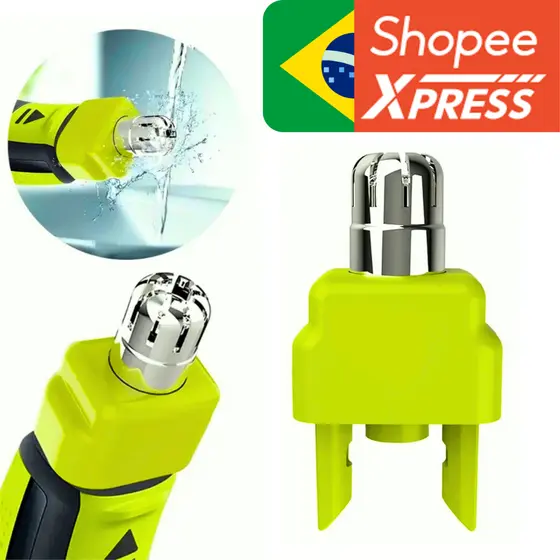 Refil Aparador Nasal Para Barbeador Philips OneBlade para removemor pelos do nariz