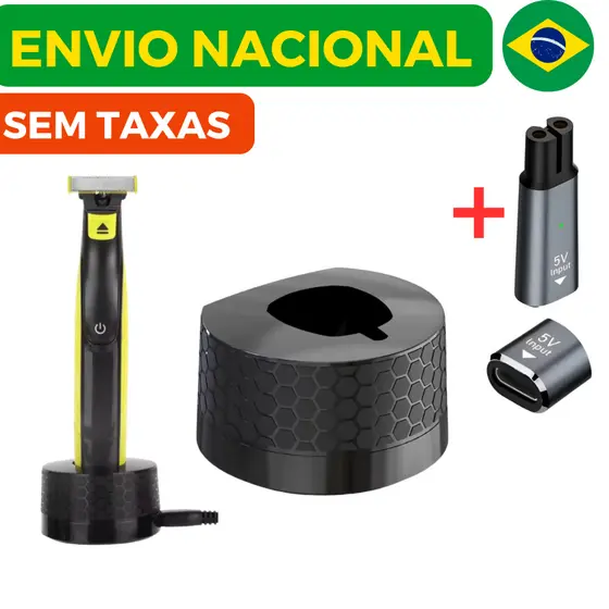 Base de Carregamento Compatível Barbeadores Oneblade QP2520 QP2530 QP2620 QP2630