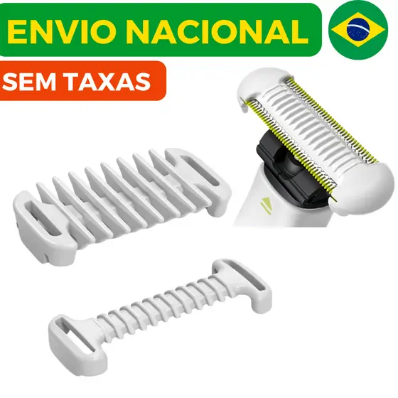 Pente SkinProtect Para Barbeador Oneblade – Barbear Suave, Sem Irritação, Alta Durabilidade