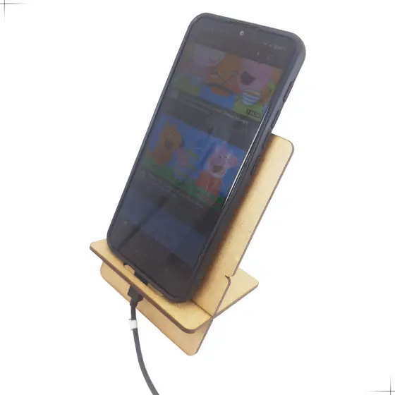 Kit 30 Uni. Porta Suporte Celular Universal Mdf Envio 24hs