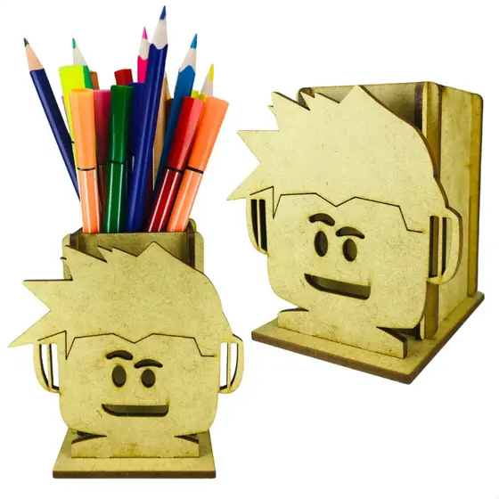 Kit 20 Uni. Porta Lápis ou Caneta Tema Jogo Roblox Decoração Enfeite de Mesa