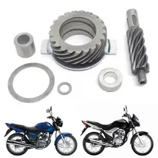 Engrenagem Caracol Velocimetro Roda dianteira TITAN 150 BIZ 125