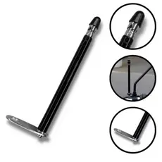 Antena Corta Pipa Moto 7 Estágio Retrovisor Aço Inox
