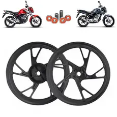 Rodas Liga Leve Pe De Galinha Titan Fan 150 160 ESD 2014 em diante
